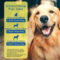 Glucosamine Joint Supplement for Dogs Joint Pain Relief – Glucosamine Chondroitin MSM & Turmeric Hip & Joint Support Che