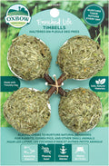 Oxbow Timbells, Rabbit Toys & Guinea Pig Chew Toys, Timothy Hay Bunny Chew