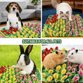Snuffle Mat for Dogs, Sniff Mat for Cats Puppies Rabbits, 23.62''×15.75''