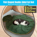 Quickup Pop Up Cat Tent for Outside, X-Large Catio & Cat Enclosure with Fish-Shaped Cat Mat, Portable Outdoor Cat Plaype