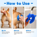 Silicone Nub Brush – Corkscrew Tail Dog Brush for Bulldog, Small Animals