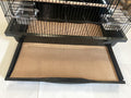 BirdCageLiners - Extra Absorbent Indented Paper Liners - 60 lb Kraft Paper - 30 Liners - Custom Size