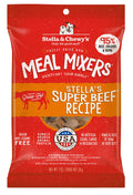 Stella & Chewy's Freeze-Dried Raw Beef Meal Mixers- Dog Food Topper and Mixer - Made with 95% Grass-Fed Beef, Organs & Bone - Perfect for Picky Eaters - Grain-Free - 1 oz