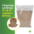 Josh's Frogs Mealworm & Superworm Wheat Bran Bedding, 5 Quarts