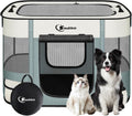 Siedihit 31" Dog Playpen,Cat Puppy Pen, Pet Portable Crate Indoor Outdoor