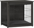 DWANTON 27" Dog Crate Furniture, Dog Kennel Indoor, with Waterproof Cushion