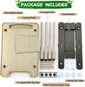 Large Turtle Floating Basking Platform with Feeding Area, Turtle Floating Docks Reptile Climbing Pier and Basking Platfo