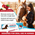 Ivermect Horse Paste 1.87%, for Horse Use Only, 6.08g, 1 Pack, Appled Flavored