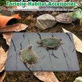 Diatomite Reptile Basking Platform Turtle Feeding Slate11.8x7.9