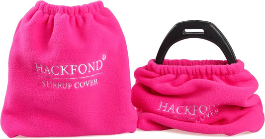 1 Pair English Stirrup Covers, Fleece Stirrup Bag for English Saddle