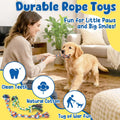 KIPRITII 9-Pack Interactive Puppy Dog Toys for Small Dogs No-Stuffing Squeaky Octopus-Shaped Toy, Cute Plush & Engaging Chew Toys for Puppy Teething to Keep Them Busy