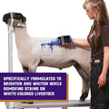 Weaver Livestock Whitening Shampoo for Horses, Pigs, Cattle, Gentle, and Effective Coconut-Based Hide, Hair, and Shampoo
