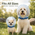5PCS Pet Anti‑Scavenging Dog&Cat Face Net, Breathable, Lightweight & Elastic Head Cover for Small Dogs & Cats, Ideal for