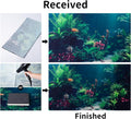 COMSUN 3 Pack Aquarium Background, 36x18 inch Polyester Aquarium Background