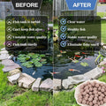 Sukh 15oz Ceramic Bio Balls - Aquarium Fish Tank Filter Media for Sump Pond