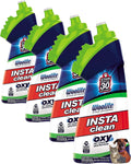 Bissell InstaClean Pet with Brush Head Cleaner, 1740, 18 Fl Oz (Pack of 4), White