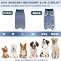Recovery Suit for Dogs, Soft Dog Surgery Suit for Female Spay Male Neuter