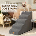 Pet Stairs for High Beds, 28.2" H 5-Step Dog Steps for Small & Medium Dogs