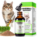 NBTREKTIE Hairball Treatment for Cats - Natural Hairball Relief Drops with Pumpkin & Aloe, Prevents Vomiting & Supports Digestion, for Kittens & Adult Cats, 2 fl oz (1 PCS)