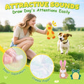 XIUGOAL Dog Toys to Keep Them Busy, 3 Pack No Stuffing Interactive Dog Toys with Crinkle, Squeaky Puppy Chew Toys for Small, Medium Breeds
