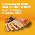 Pedigree Puppy Chopped Wet Dog Food, Chicken & Beef, 13.2 oz, 12 Count