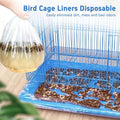 50 Pcs Bird Cage Liners Disposable,Large Style 35 * 43in
