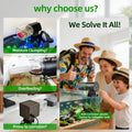 Freesea Automatic Fish Feeder for Aquarium: One-Touch Easy Setup & 3 Timers