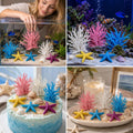 6-Piece Coral Reef Decor, Aquarium Coral Decorations