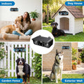 Dog Anti Barking Device, Solar Ultrasonic Bark Control, 4 Modes 50FT Range, Humane Bark Deterrent, USB Rechargeable Trai