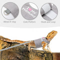 Bearded Dragon Harness and Leash Set, Lizard Harness for Walking Outdoor