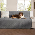 Bedsure Waterproof Couch Cover for Dogs Washable - Waterproof Blanket for Large Dogs Couch Sofa Bed Cozy, Lightweight Furniture Protector for Pet Cat Quick Drying, Ash Grey, 52x82IN