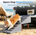 2-in-1 Ottoman Pet Stairs Dog Stairs for Small Dogs