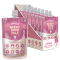 Choolip Berry Good Milk for Cats & Dogs – Lactose-Free Pet Milk Pouches – Vet-Formulated Hydrating Drink with Cranberry, CoQ10, Glucosamine & Omega-3 (100mL x 8 Pouches)