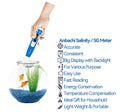 Saltwater Meter Salinity Meter Digital Water Tester Hydrometer Ideal for Hydroponics Aquarium Fish Pond Aquaculture High