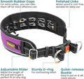 Mayerzon Patented No Pull Collar for Small Medium Large Dogs, Purple, M