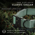 MADE TO ROAM Explorer Dog Collar | Heavy Duty Nylon & Durable Metal Buckle
