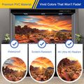 Reptile Background Film, Static Cling, Glue-Free, Desert, 17.7" H×47.2" W
