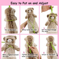 GOMICRAFT Handmade Figure 8 Harness and Leash for Ferrets/Guinea Pigs/Rats