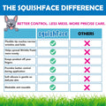 Squishface Flexible Silicone Dog Wrinkle Paste Applicator - Gentle Paste Application - Softer, Cleaner Way to Apply Wrinkle Paste & Tear Stain Paste to Your Dog's Face - for Every Product & Breed!