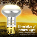 REPTI ZOO 50W Reptile Heat Lamp Bulb,2 Pack Intense Spot Basking Light,UVA Daylight Heating Lamp Bulb for Reptile & Amph