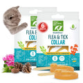 Only Natural Pet EasyDefense Flea & Tick Cat Collar - Feline Flea Collars Biting Insect Control - Pet Care that Protects up to 3 Months - for Cats (2 Pack)