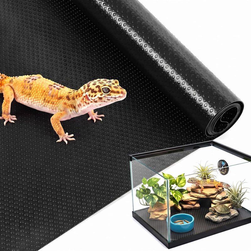 Bearded Dragon Tank Accessories, 120 Gallon Reptile Terrarium Mat Liner