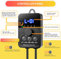 2100GPH Aquarium Wave Maker with Controller Mini DC 24V 12W Powerhead with Magnetic Mounting, Wavemaker with LED Display