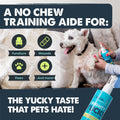 Mighty Paw Waggables Yucky No Chew Spray for Dog (Made in The USA) | Bitter Apple Sprayer for Pets to Stop Chewing. Dog 