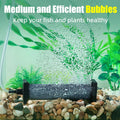 AQUANEAT Aquarium 5 inch Air Stone Cylindrical 2 Pack, Large Airstone, Aerator Bubble Diffuser, Air Pump Accessories for