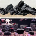 Aquarium Rock 5lb Fish Tank Stones for Aquarium Aquascape,3-6 in 4 Pcs