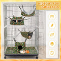 Geelin 8 Pcs Rat Hammock Set, Washable Guinea Pig Accessories for Cage