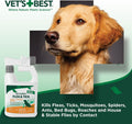 Bundle of Vet's Best Flea and Tick Yard & Kennel Spray, 32oz with Vet's Best Flea and Tick Home Spray for Dogs, 32 oz - 
