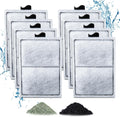 8 Pack PF-L Filter Cartridges Compatible with Top Fin Silenstream PF20, PF30, PF40 and PF75 Power Filters, Remplacement 