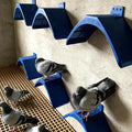 JBESUHI 20 Pcs Lightweight Plastic Dove Rest Stands - Pigeon Perches Roost Holder, Birdcage Accessories Dwelling Frame for Pigeons, Parrots and Other Birds